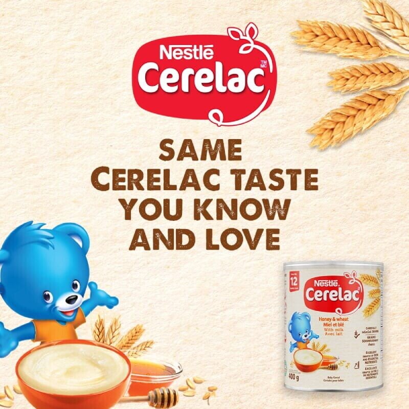Cerelac Honey and Wheat with Milk, Toddler Cereal
