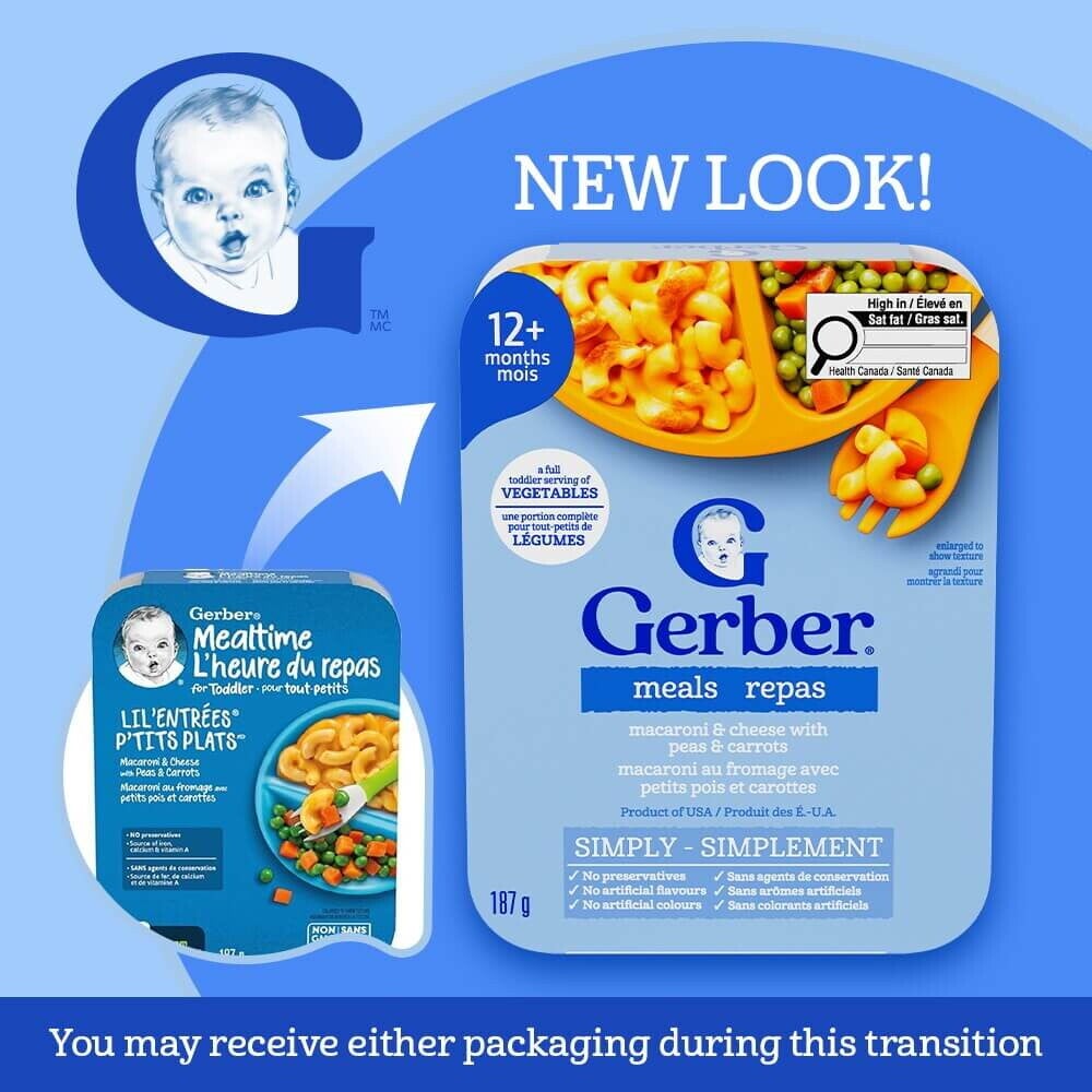 GERBER Lil' Entrées® Macaroni & Cheese