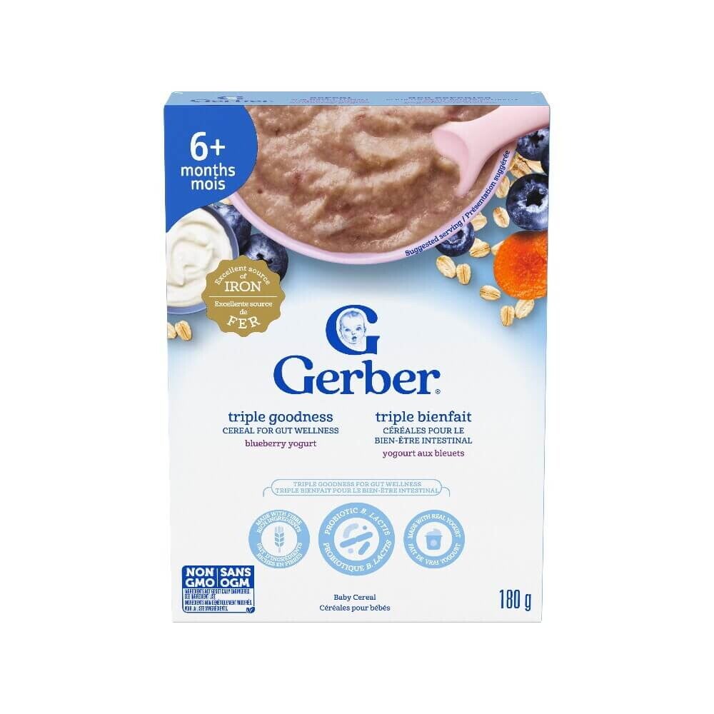 Gerber Blueberry Yogurt Cereal