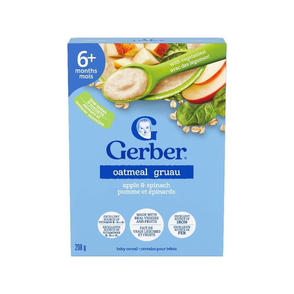Gerber Oatmeal apple & spinach