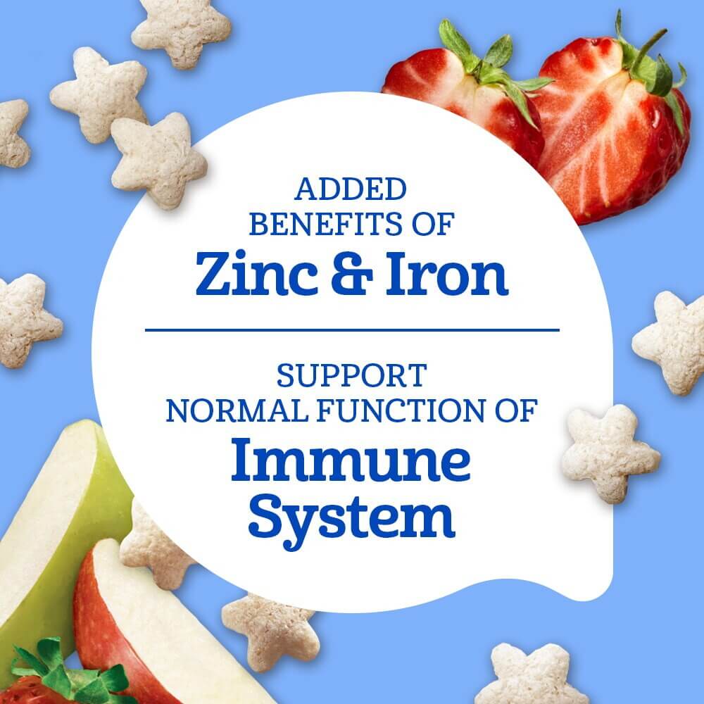 Gerber Puffs To Go Fraise Pomme | 8 mois et plus