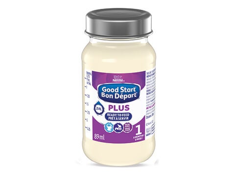 PLUS 1 READY TO FEED NURSER, NIPPLE READY