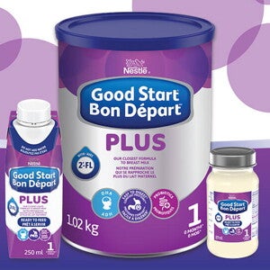Préparation pour nourrissons Étape 1 | NestléMD Bon DépartMD | Du confort pour votre bébé