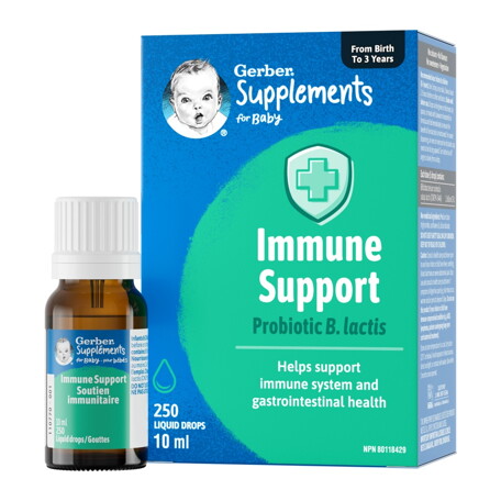 GERBER Supplements, Immune Support Liquid Drops GERBER Supplements, Immune Support Liquid Drops