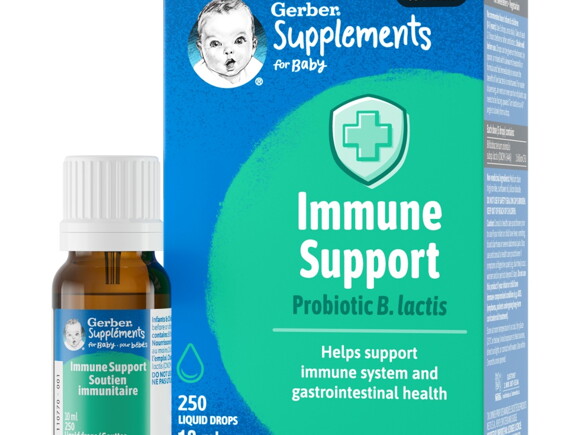 GERBER Supplements, Immune Support Liquid Drops 