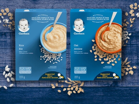 Cereals for babies and toddlers | Gerber®