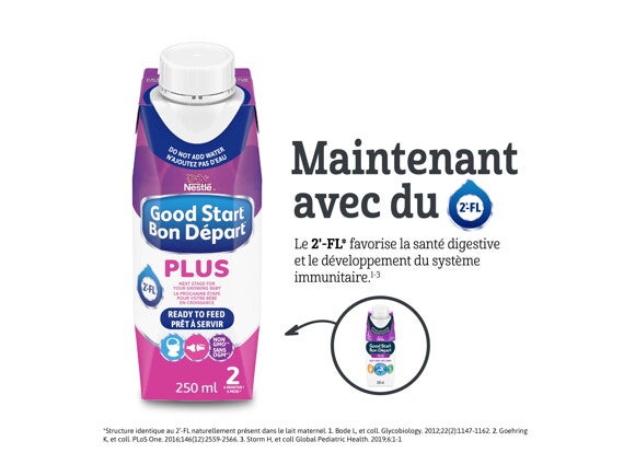 BON DÉPART PLUS 2, prête à servir