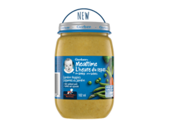 GERBER Mealtime Purée Garden Veggies Jar