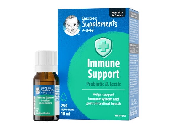 GERBER Supplements, Immune Support Liquid Drops GERBER Supplements, Immune Support Liquid Drops