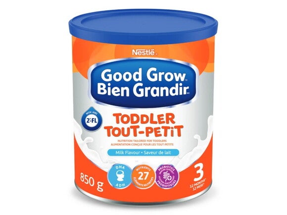 BIEN GRANDIR Boisson nutritive pour tout-petits, Saveur de lait