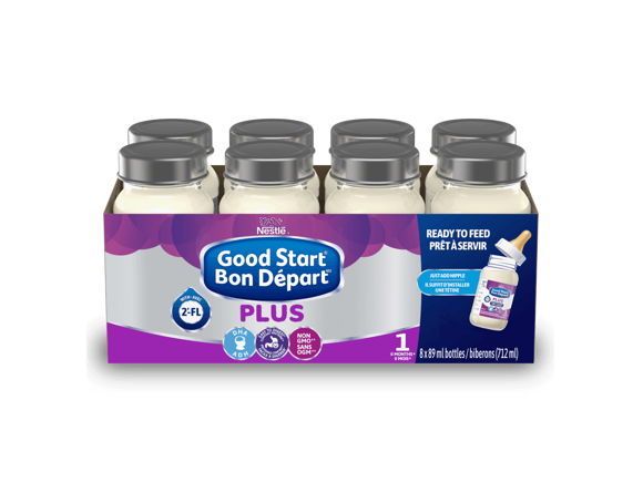 GOOD START Plus 1 Baby Formula, Ready-to-Feed Bottles
