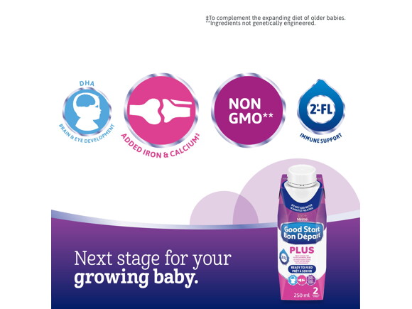 GOOD START PLUS 2 Baby Formula, Ready-to-Feed Tetra