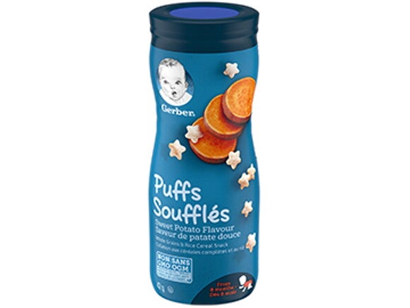 Sweet potato puffs baby new arrivals