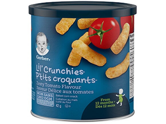 Gerber® Lil' Crunchies®  Zesty Tomato