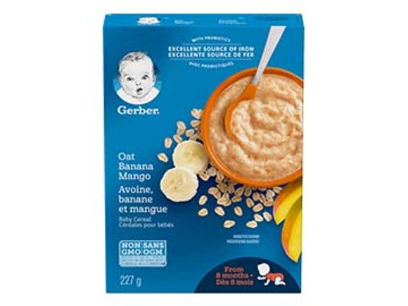 Geber Oat Banana Mango Baby Cereal