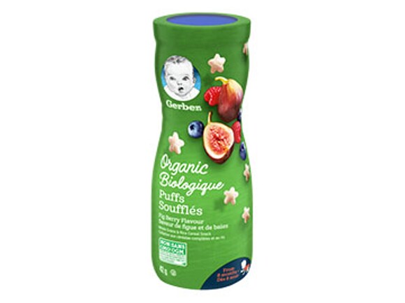 Gerber® Organic Puffs, Fig Berry