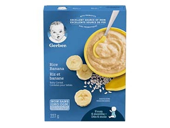 Gerber Rice Banana Cereal