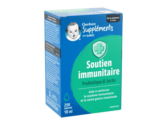 Suppléments pour le soutien immunitaire GERBER Gouttes