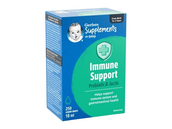 GERBER Supplements, Immune Support Liquid Drops 