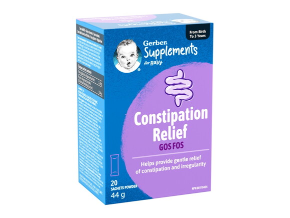GERBER Supplements, ​Constipation Relief Powder Sachets​