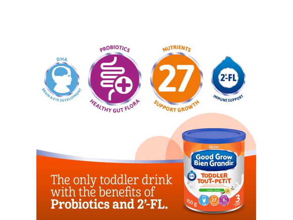 GOOD GROW Nutritional Toddler Drink, Vanilla Flavour