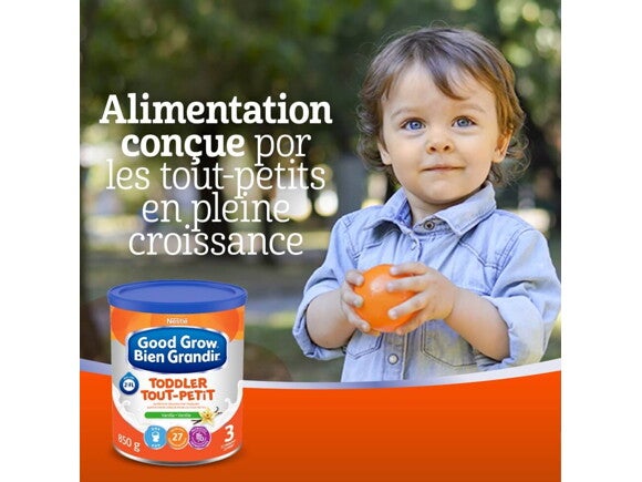 BIEN GRANDIR Boisson nutritive pour tout-petits, Saveur de vanille