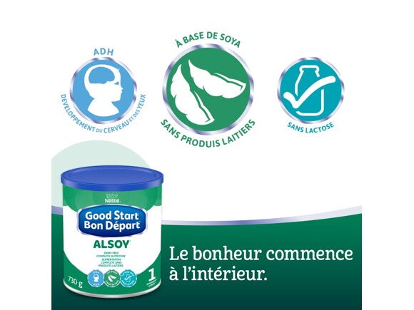 Préparation pour bébés à base de plante