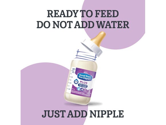 GOOD START Plus 1 Baby Formula, Ready-to-Feed Bottles