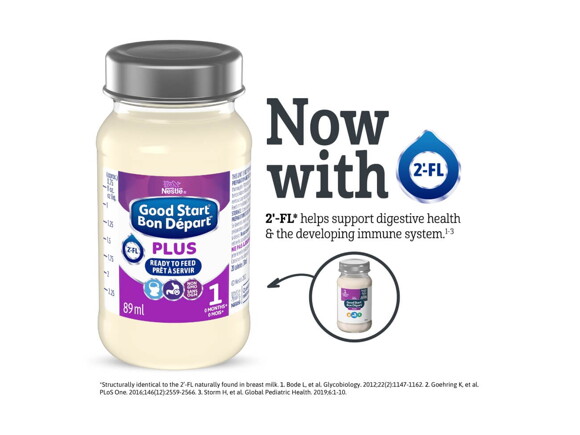 GOOD START Plus 1 Baby Formula, Ready-to-Feed Bottles