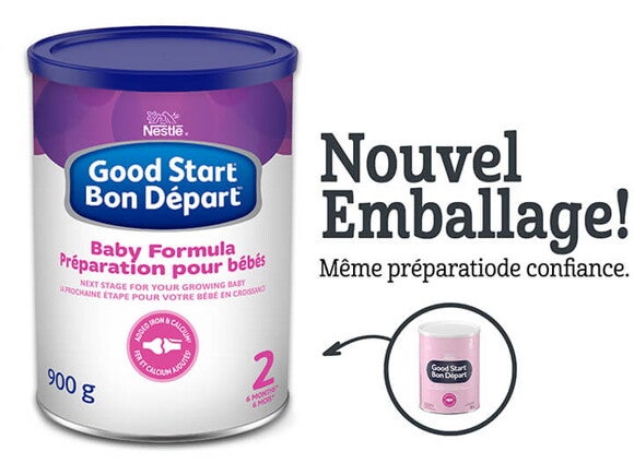 Préparation pour nourrissons BON DÉPART 2, Poudre