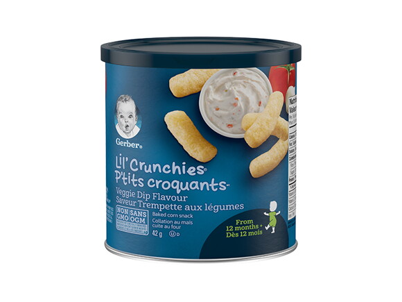 Gerber® P'tits croquantsMC Trempette aux légumes