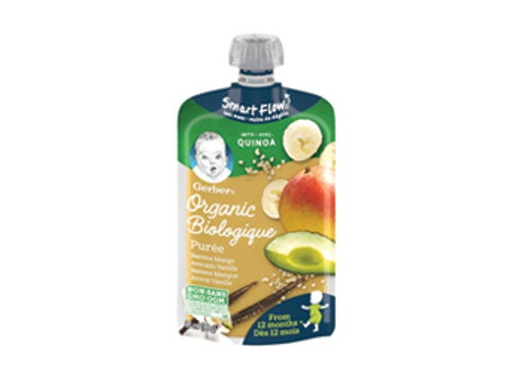 Gerber organic toddler puree