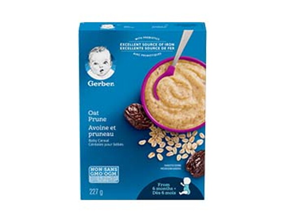 Gerber Oat Prune Baby Cereal