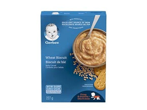 Gerber Baby Cereal, Multigrain Yogurt Raspberry