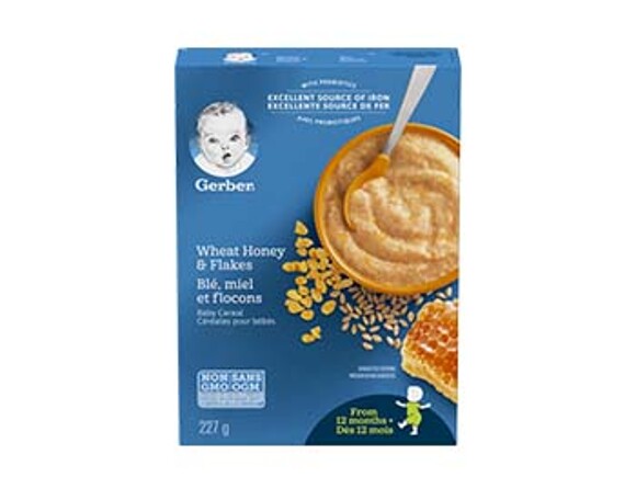 Gerber Wheat Honey flakes Toddler Cereal