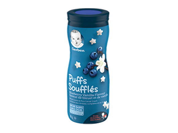 gerber puffs bluberry