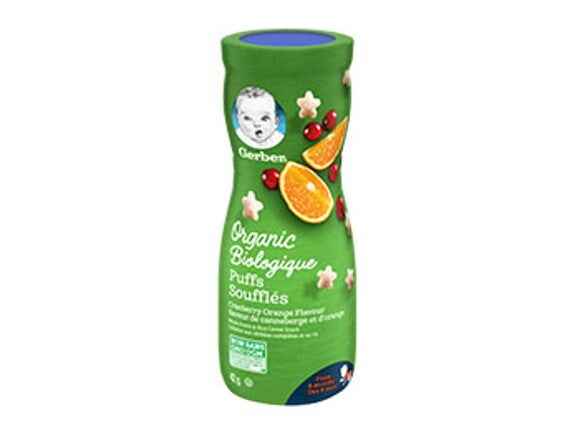 Gerber snacks for 6 discount month old