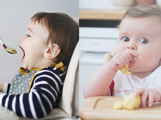 Getting started traditional and baby-led weaning