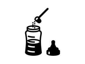 pouring powder