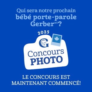 Le concours photo bébé Gerber Canada 2025