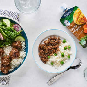 Meatballs and Rice Meatballs and Rice