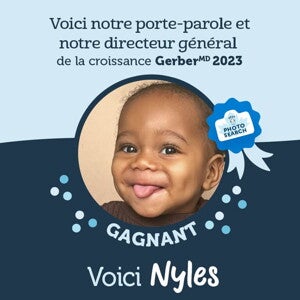 Voici bébé Nyles! Voici bébé Nyles!