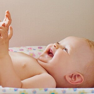 diaper-changing routine