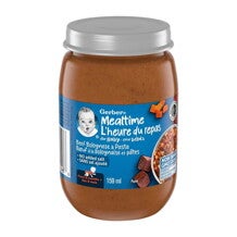 GERBER Mealtime Purée Beef Bolognese and Pasta Jar GERBER Mealtime Purée Beef Bolognese and Pasta Jar