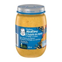 GERBER Mealtime Purée Mac and Cheese with Carrots Jar GERBER Mealtime Purée Mac and Cheese with Carrots Jar