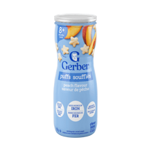 Gerber Puffs Peach_Image 1 Gerber Puffs Peach_Image 1