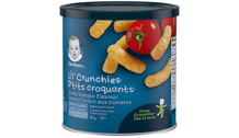 Gerber® P'tits croquantsMC Délice aux tomates Gerber® P'tits croquantsMC Délice aux tomates