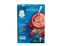 Gerber multigrain cherries berries toddler cereal