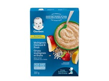 Gerber Multigrain Oatmeal and Fruit Baby Cereal