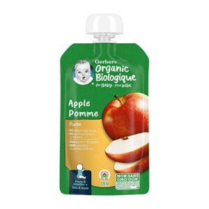 Gerber Organic Apple Puree Gerber Organic Apple Puree